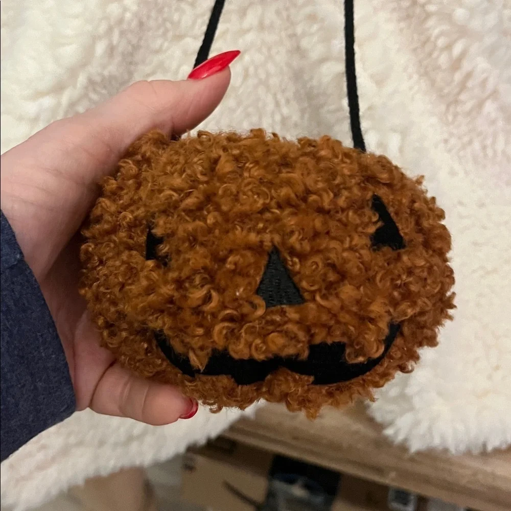 Pottery Barn Doug Gus the Ghost Dog Pillow NWT Halloween Pumpkin